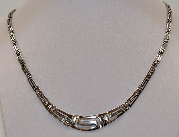 Greek jewellery silver 925 necklace