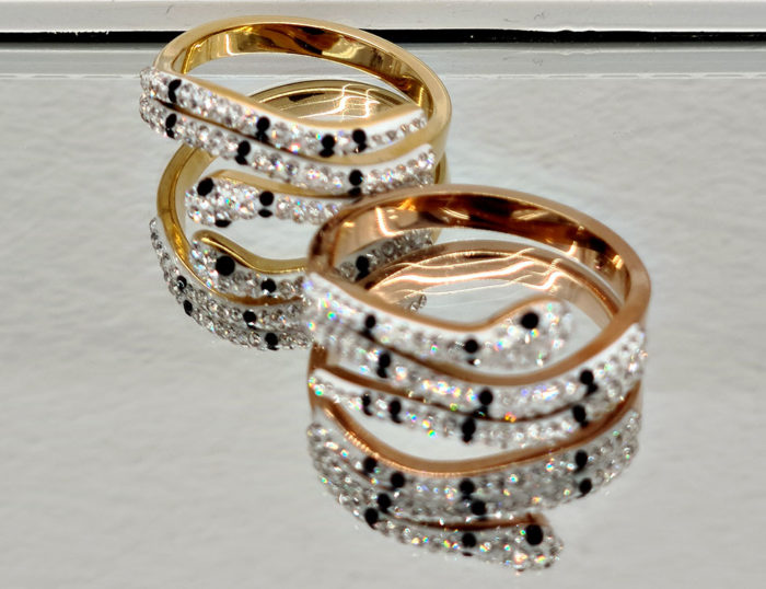 stainless steel women's ring